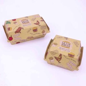 Paper Burger Boxes