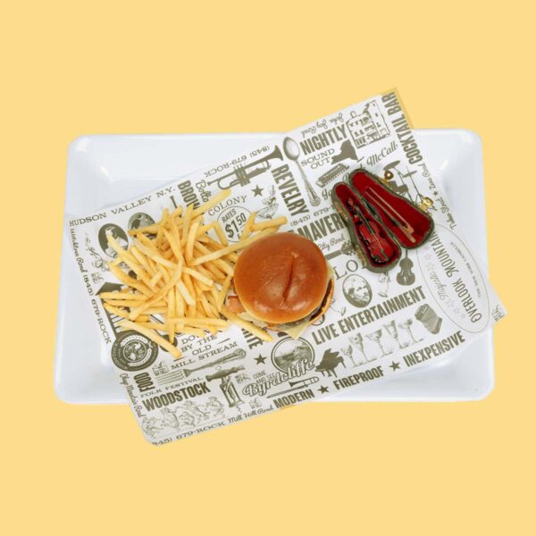 Custom Printed Fry Paper - Image 2