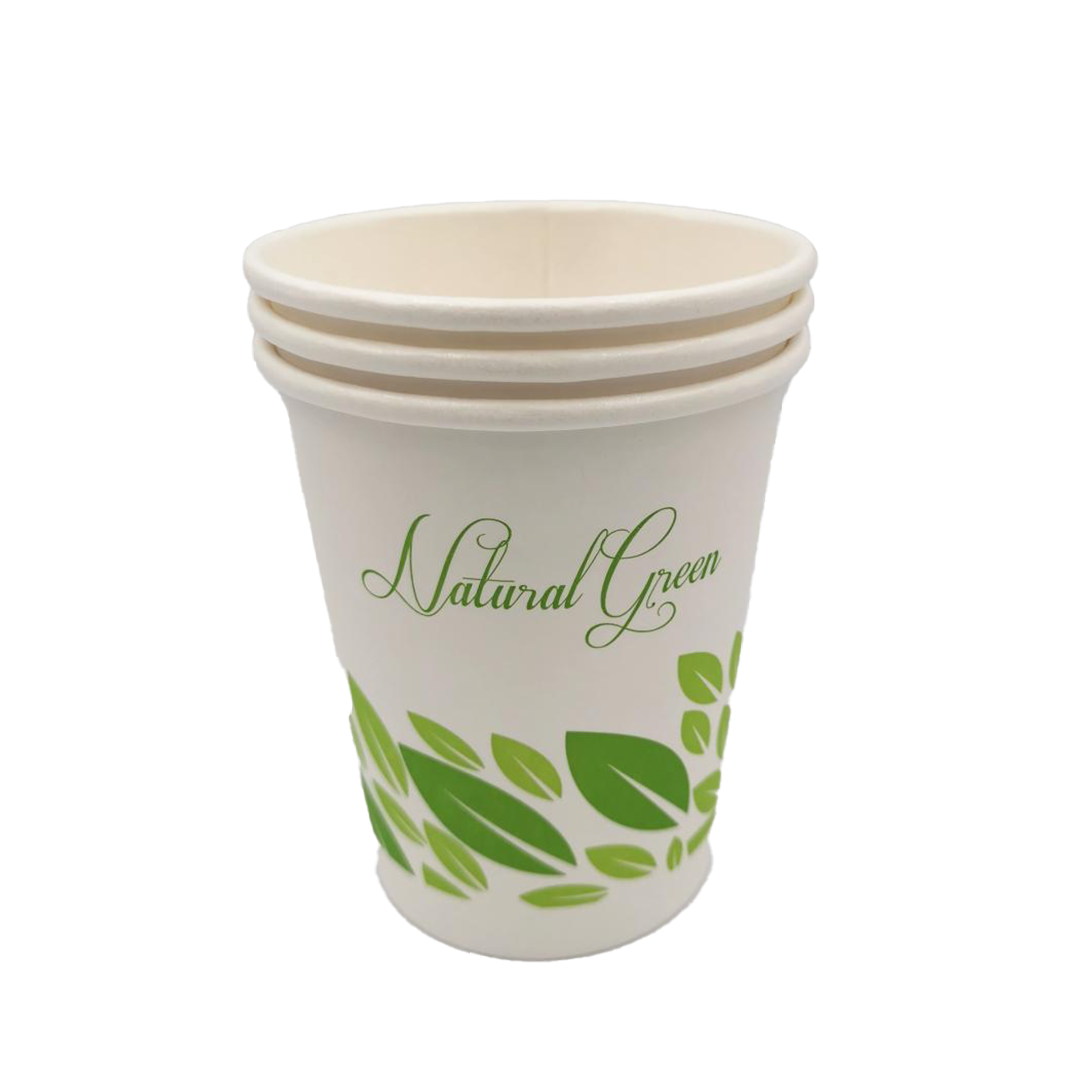 Custom 9 oz paper cups packaging