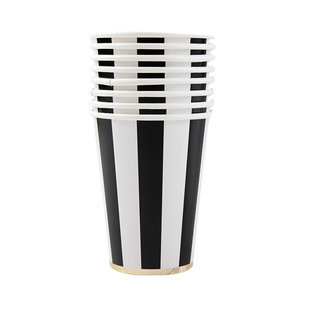 Custom Black paper cups