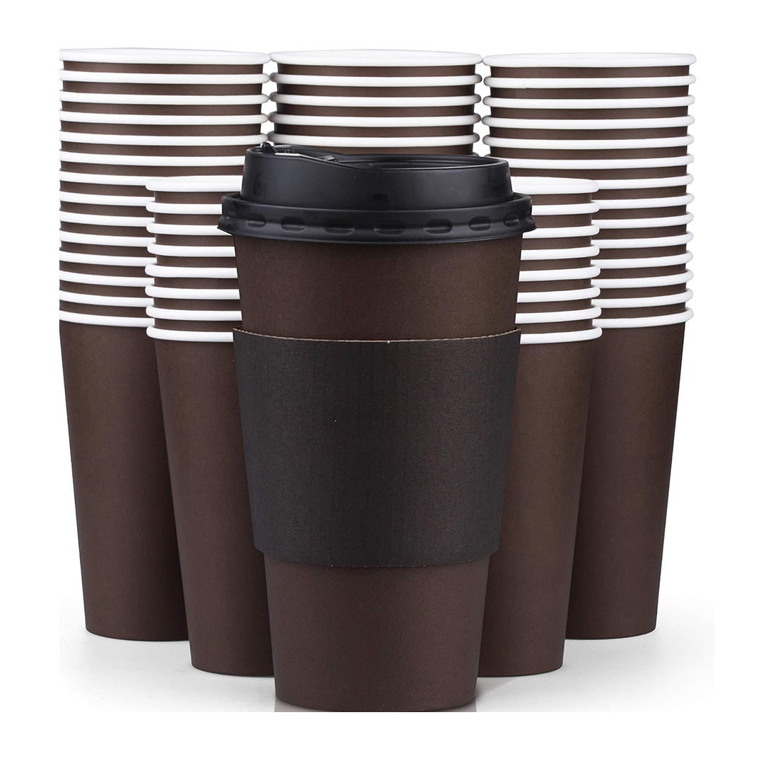 Custom Brown paper cups packaging