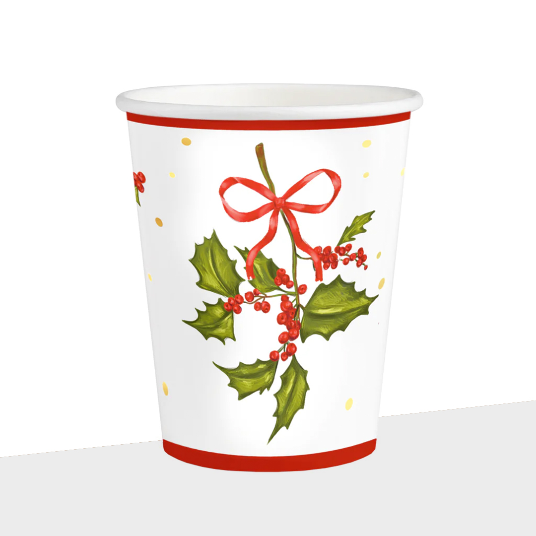 Custom Christmas paper cups packaging