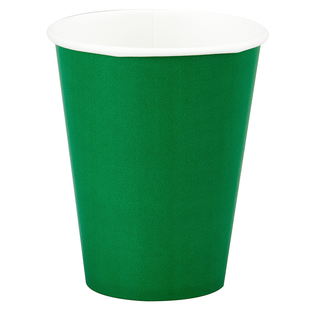 Custom Green paper cups packaging