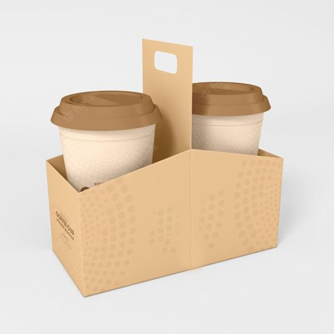 Custom Paper coffee cup holders