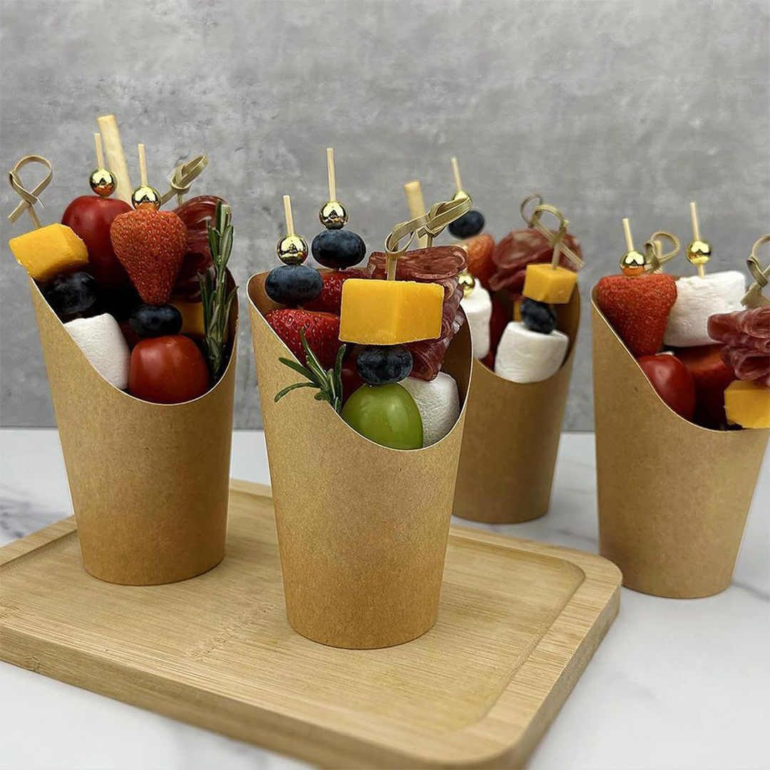 Custom Paper snack cups