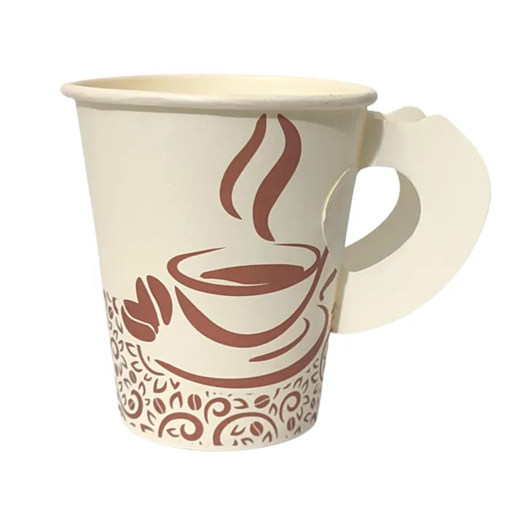 Paper cups with handles