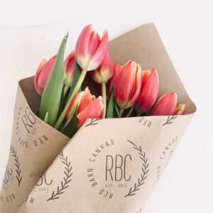 Custom Flower Bouquet Paper